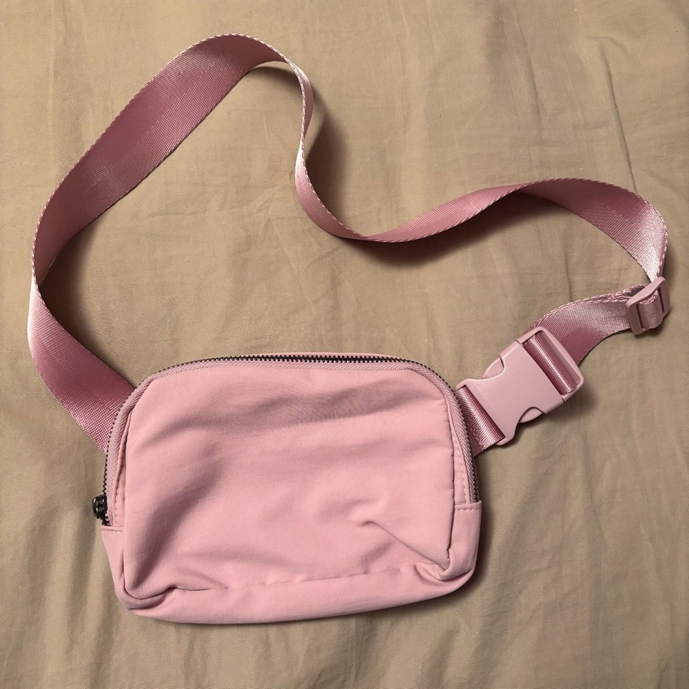 Pink Crossbody & Fanny pack Bag